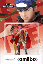 Embalaje americano antiguo del amiibo de Ike.