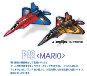 Modelos del F-22 de Mario.