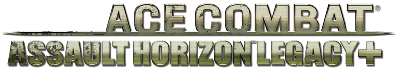 Archivo:Logo de ACE COMBAT™ ASSAULT HORIZON LEGACY Plus.png