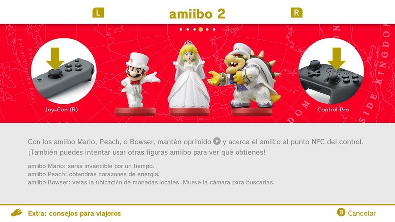 Archivo:Consejo para viajeros amiibo (2) - Super Mario Odyssey.jpg