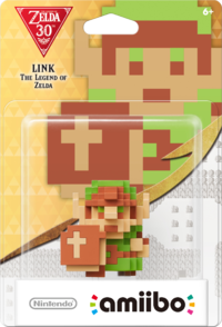 Embalaje americano amiibo Link – The Legend of Zelda - 30 aniversario TLoZ.png