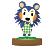 Estatua "Modelo de delantales".