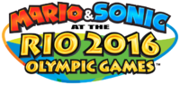 Logo americano de Mario & Sonic en los Juegos Olímpicos Rio 2016.png