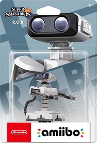 Embalaje americano del amiibo de R.O.B. - Serie Super Smash Bros..jpg