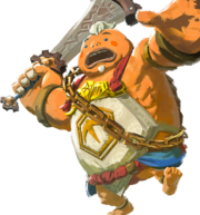 Artwork de Yunobo en el juego.