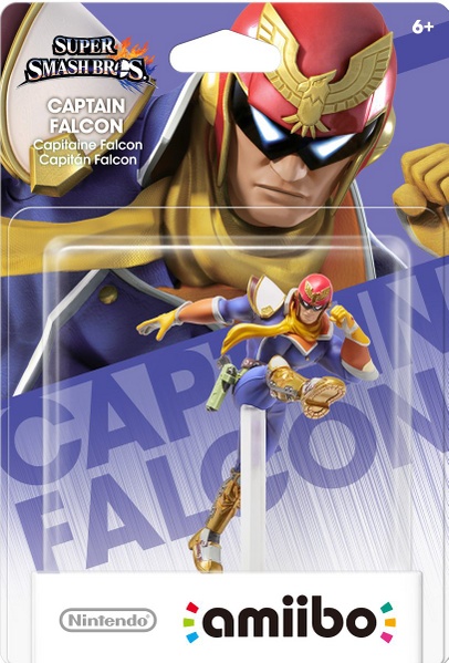 Archivo:Embalaje americano del amiibo de Captain Falcon - Serie Super Smash Bros..jpg