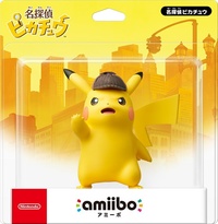 Embalaje japonés del amiibo del Detective Pikachu - Serie Pokémon.jpg