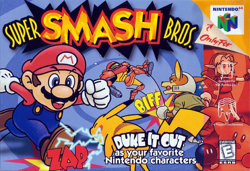Archivo:Caja de Super Smash Bros. (América).jpg