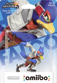 Embalaje europeo del amiibo de Falco - Serie Super Smash Bros..jpg