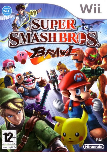 Archivo:Caja de Super Smash Bros. Brawl (Europa).jpg