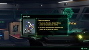 Mensaje de desbloqueo de fondos y emblemas con el amiibo de Falco.