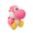 Amiibo Yoshi de lana rosa - Serie Yoshi's Woolly World.png