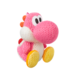 Amiibo Yoshi de lana rosa - Serie Yoshi's Woolly World.png
