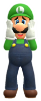 Calcomanía brillante de Luigi - Super Mario Party.png