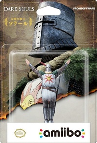 Embalaje japonés del amiibo de Solaire de Astora - Serie Dark Souls.jpg