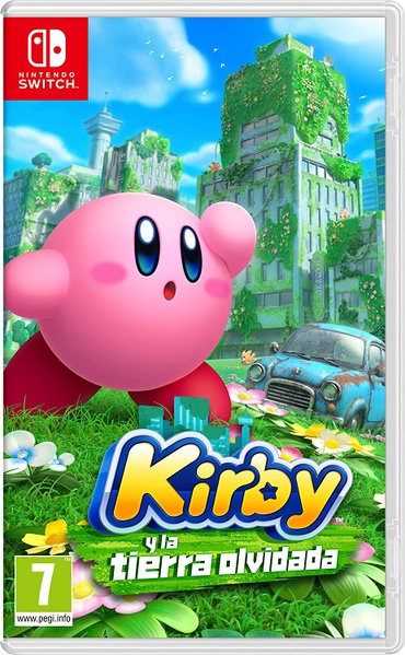 Archivo:Caja de Kirby y la tierra olvidada (Europa).jpg