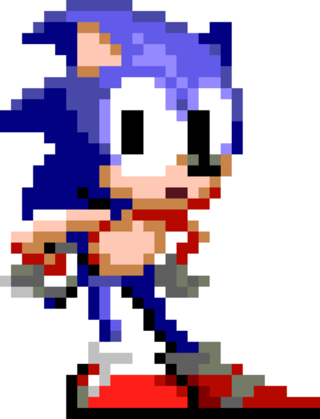 Archivo:Sprite de Sonic en Sonic the Hedgehog.png