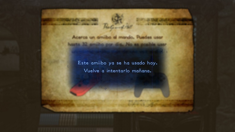 Archivo:Pantalla de amiibo ya usado - Bayonetta 2.jpg