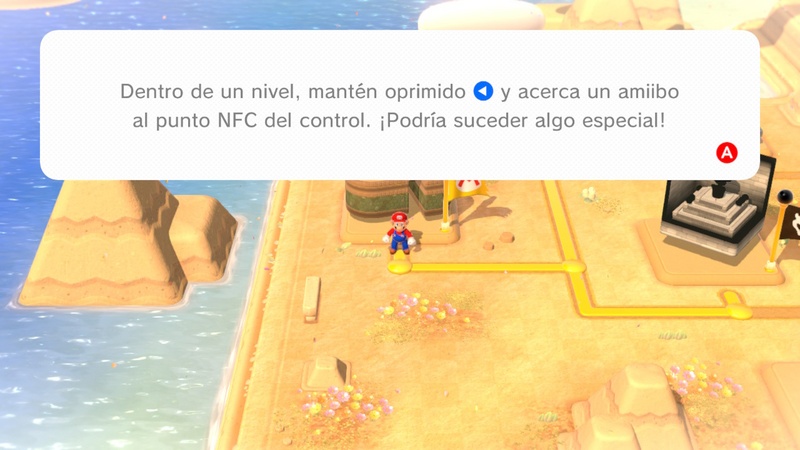 Archivo:Mensaje sobre el uso de amiibo (2) - Super Mario 3D World + Bowser's Fury.jpg