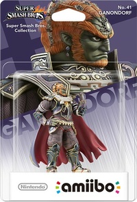 Embalaje europeo del amiibo de Ganondorf - Serie Super Smash Bros..jpg