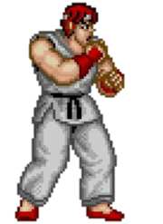 Sprite de Ryu.