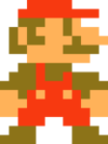 Sprite de Mario clásico del Gran Champiñón - Super Mario Maker.png