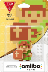 Embalaje japonés del amiibo de Link (The Legend of Zelda) - Serie 30 aniversario TLoZ.png