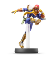 amiibo de Captain Falcon/Capitán Falcon.