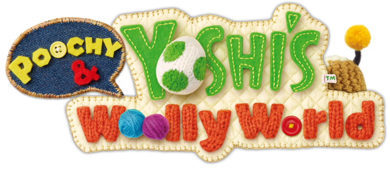 Archivo:Logo de Poochy & Yoshi's Woolly World.png