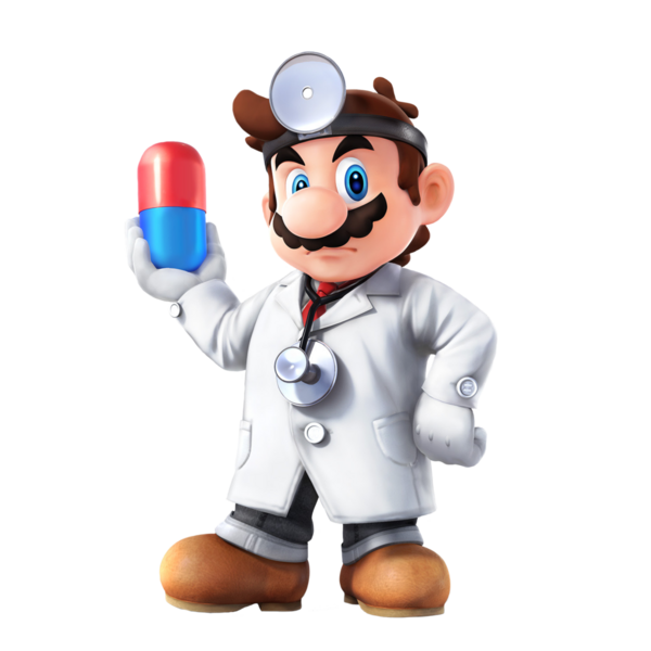Archivo:Dr. Mario en Super Smash Bros. for Nintendo 3DS and Wii U.png