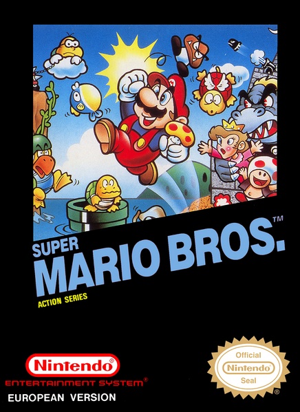 Archivo:Caja de Super Mario Bros. (Europa).jpg