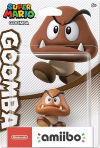 Embalaje americano del amiibo de Goomba - Serie Super Mario.jpg