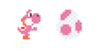 Traje de Yoshi de lana rosa - Super Mario Maker.png