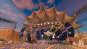 Escenario de la almeja gigante.