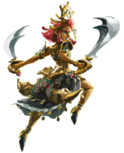 Artwork de Riju en el juego.