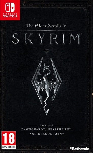 Archivo:Caja de The Elder Scrolls V - Skyrim (Europa).jpg