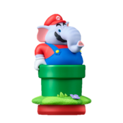 amiibo de Mario Elefante.