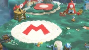 Decoración del Parque Belabel temático de Mario.