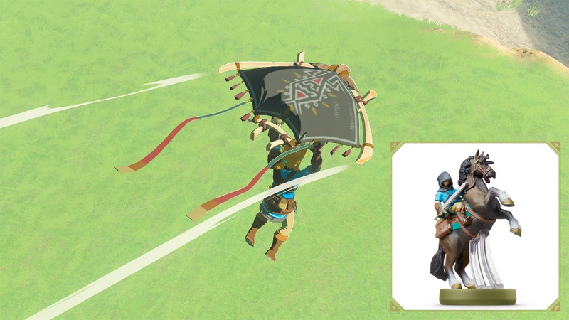 Archivo:Imagen oficial de la tela especial para la paravela obtenida al escanear el amiibo de Link (jinete) - The Legend of Zelda Tears of the Kingdom.jpeg