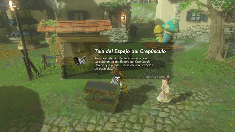 Archivo:Mensaje de obtención de la Tela del Espejo del Crepúsculo - The Legend of Zelda Tears of the Kingdom.jpg