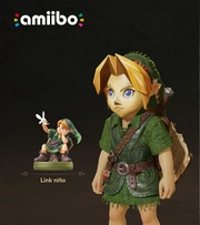 Máscara que otorga el amiibo de Link niño de la serie The Legend of Zelda.