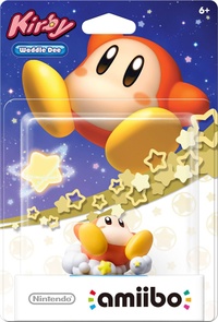 Embalaje americano del amiibo de Waddle Dee - Serie Kirby.jpg