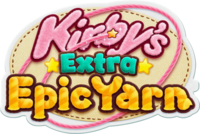 Logo americano de Más Kirby en el reino de los hilos.png