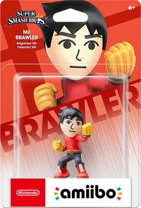 Embalaje americano del amiibo del Karateka Mii - Serie Super Smash Bros..jpg
