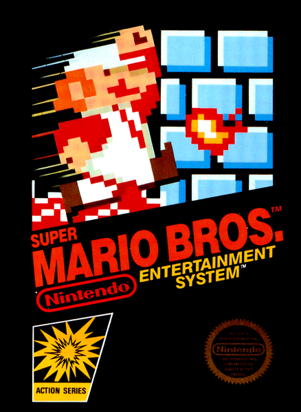 Archivo:Caja de Super Mario Bros. (América).png