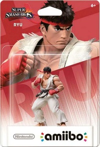 Embalaje americano del amiibo de Ryu - Serie Super Smash Bros..jpg