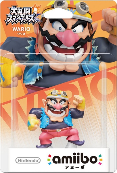 Archivo:Embalaje japonés del amiibo de Wario - Serie Super Smash Bros..jpg