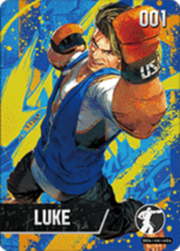 Tarjeta amiibo de Luke.