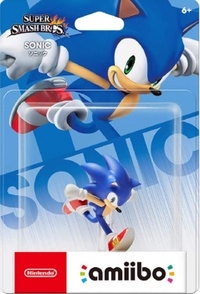 Embalaje NTSC del amiibo de Sonic - Serie Super Smash Bros..jpg