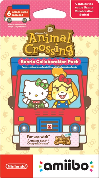 Archivo:Embalaje americano de la serie de tarjetas de Animal Crossing x Sanrio.jpg